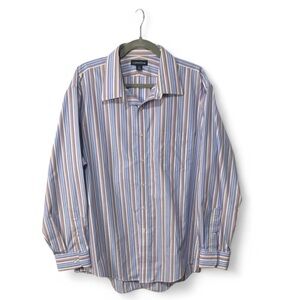 Lands' End Multicolor Striped Shirt